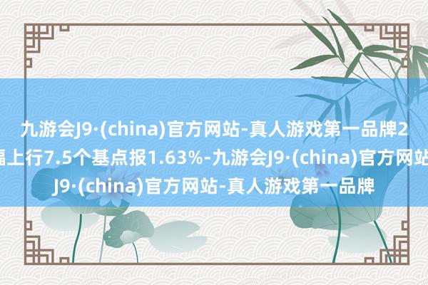 九游会J9·(china)官方网站-真人游戏第一品牌2年期国债收益率大幅上行7.5个基点报1.63%-九游会J9·(china)官方网站-真人游戏第一品牌