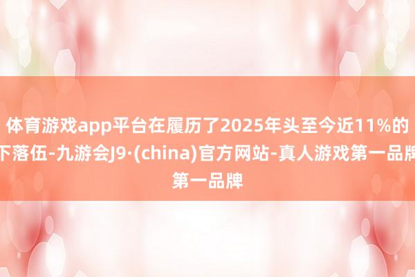 体育游戏app平台在履历了2025年头至今近11%的下落伍-九游会J9·(china)官方网站-真人游戏第一品牌